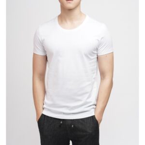 Alternative view of Sét 2 áo lót nam 100% kháng khuẩn - mẫu cổ tim size M