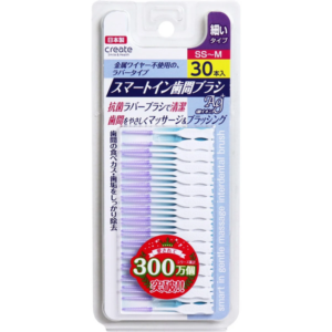 Tăm nha khoa cao cấp Create smile & health 30 chiếc size SS-M - Hàng Nhật nội địa